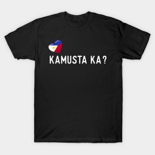 Philippines Flag Kamusta Ka T-Shirt